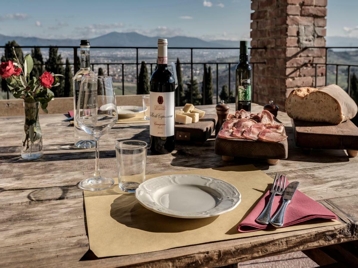 Tenuta Di Capezzana Bed & Breakfast Seano Ngoại thất bức ảnh